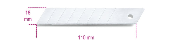 Beta Snap Off 10 Spare 18mm Blade Case for 1771bm 017710010