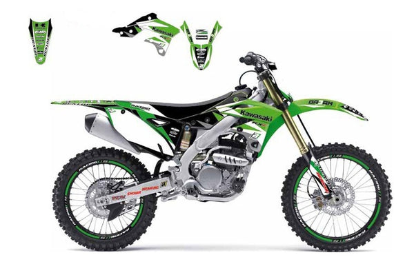 Blackbird Dream Graphic 3 Grafische kit Kawasaki KX500 2417E