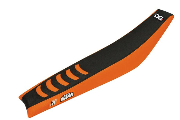 Blackbird dubbele grip 3 zadelbedekking zwart/oranje - ktm sx85 1522H