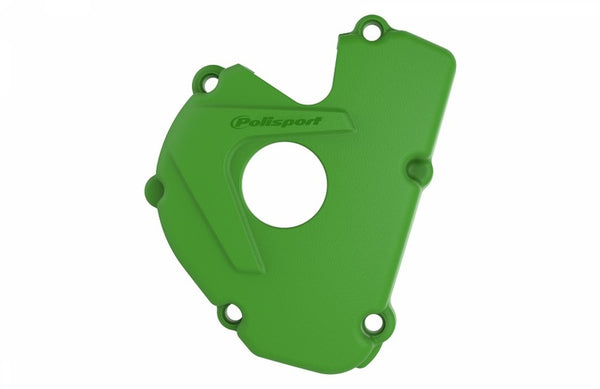 Police Port Ignition Cover Protection Green Kawasaki KX250F 84608002