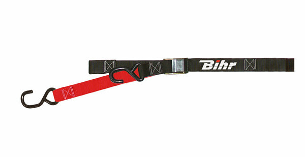 BiHr Bicolor Loop-riemen Zwart/Redl27-031K/R