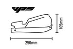 Barkbusters VPS MX Handguard Set Universal Mount Yellow Hi Viz VPS-007-01-YH