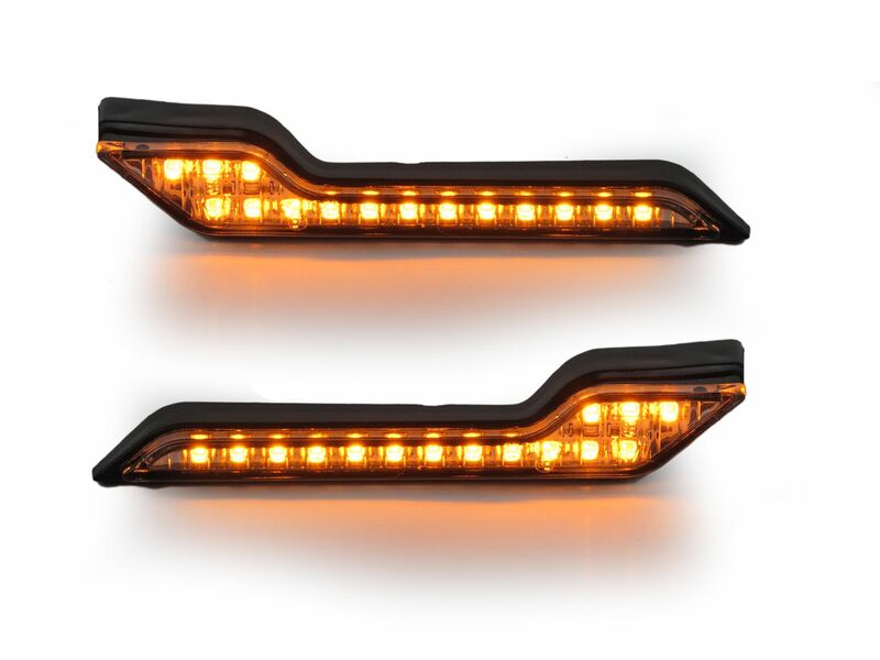 Barkbusters LED Amber Light Indicator Set van 2 LED-001-02-Am