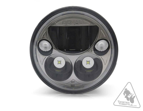 Denali M5 LED voorlamp Ø145 mm-zwart chroom (TT-M5E)