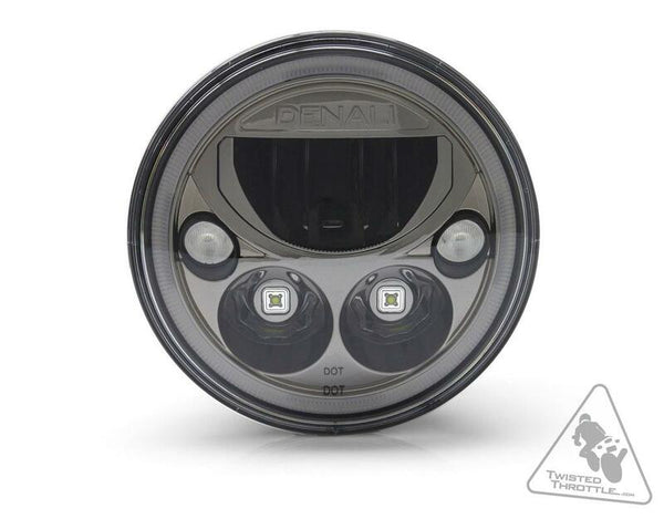 Denali M7 LED-koplampen Ø177 mm-zwart chroom (TT-M7E)