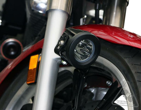 Denali Light Bracket - Kawasaki Vulcan / Yamaha Star Cruisers (LAH.08.10500.B)