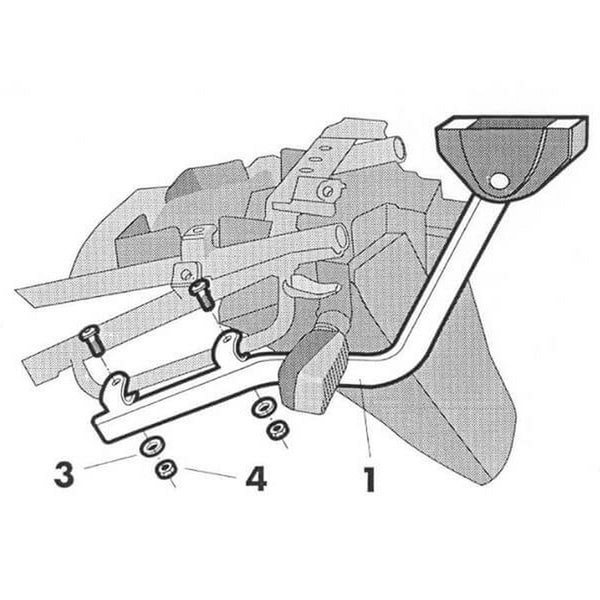 Shad Top Master Fitting Set - Suzuki S0B64T