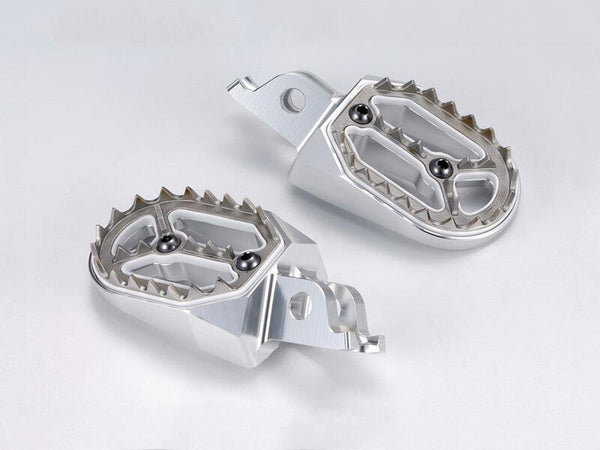 Bihr Evolution Footpegs Silver Hondal13as-101s