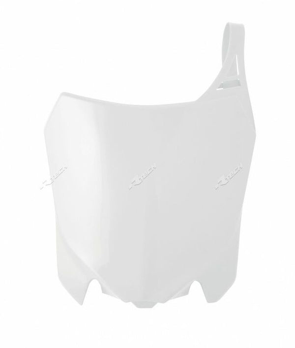 Racetech voorste nummerplaat Wit Honda CRF250R/450R R-TBCRFBN0013