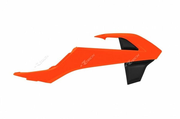 Racetech radiator dekt OEM-kleur (2016) Orange/Black KTM R-CVKTMarnr16