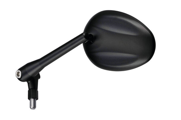 Bihr Pebble Mirror Universal M10/125 - Zwart (paar) AL9990095B