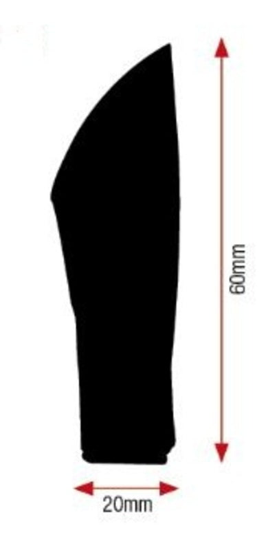 V Parts Spike LED Blinkers Black - Universal (6PE991B)