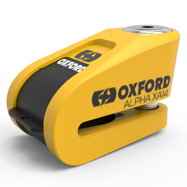 Oxford Alpha XA14 Alarm Slicbrake Lock Ø14mm griep