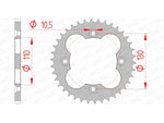 AFAM Steel Standard Achter Sprock 10318 - 520