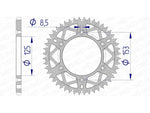 AFAM Aluminium Ultra -Light Achter Spropet 11212 - 520