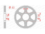 AFAM Steel Standard Achter Sprock 12208 - 428