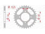 AFAM Steel Standard Achter Sprock 12214 - 520