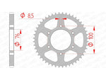 AFAM Steel Standard Achter Sprock 12227 - 428