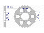 AFAM Aluminium Ultra - Light Hard ANODIVIED ACHTER Spropet 13208 - 428