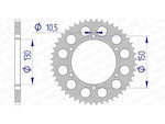 AFAM Aluminium Achterspoket 13604 - 520