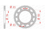 AFAM Steel Standard Achter Sprock 16204 - 520