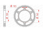 AFAM Steel Standard Achter Sprock 16603 - 530