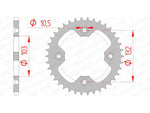 AFAM Steel Standard Achter Sprock 71305 - 520