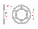 AFAM Steel Standard Achter Sprock 92114 - 420