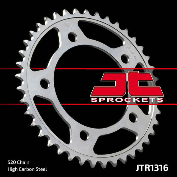 JT Sprock's Steel Standard Rear Sprock 1316 - 520 JTR1316.43