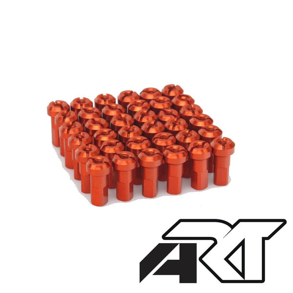 HAAN WIELEN spaken set - 36 spaken tr -orange