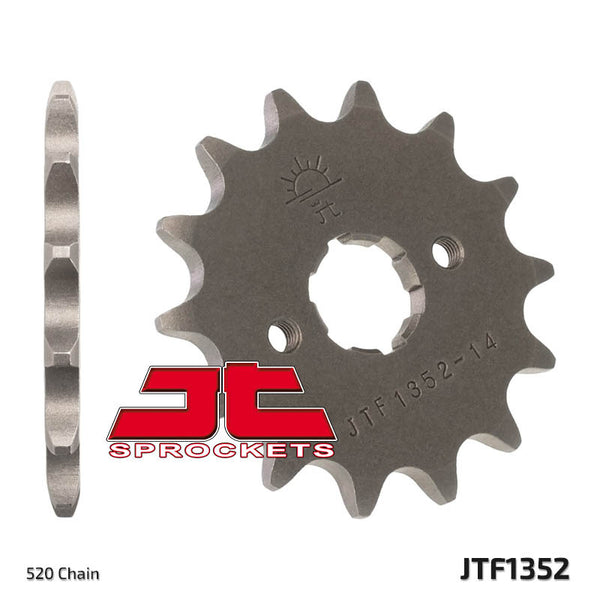 JT Sprock's Steel Standard Front Sprocket 1352 - 520 JTF1352.14