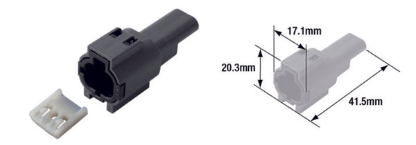 Tourmax waterdichte vrouwelijke connector 060 (FRM) -2-Pole-ETP-95
