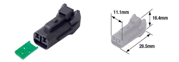 Tourmax waterdichte mannelijke connector 060 (FRM) -2-Pole-ETP-96