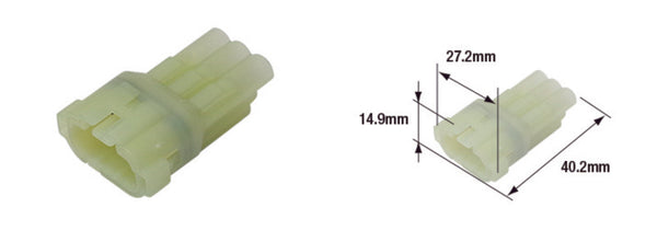 Tourmax waterdichte vrouwelijke connector 090 (FRSH) -3-Pole-ETP-105