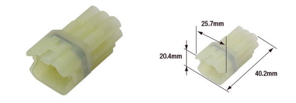 Tourmax waterdichte vrouwelijke connector 090 (FRSH) -6-Pole-ETP-109