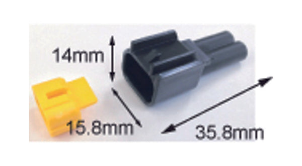 Tourmax waterdichte mannelijke connector 090 (FRW) -2-Pole-ETP-57