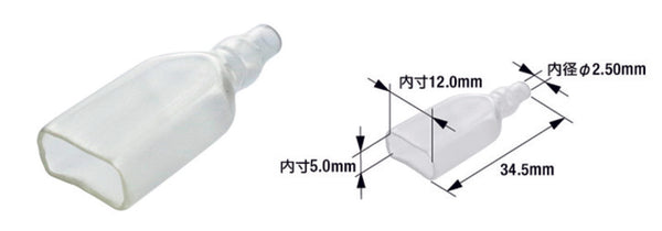 Tourmax double female terminal sleeve-Universal-100-pack-ETP-06