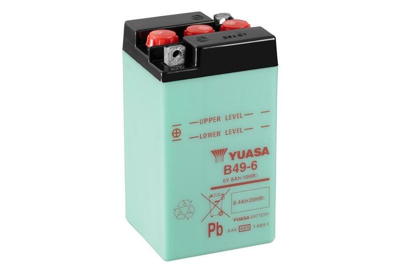 Yuasa Battery conventioneel zonder zuurpakket - B49-6