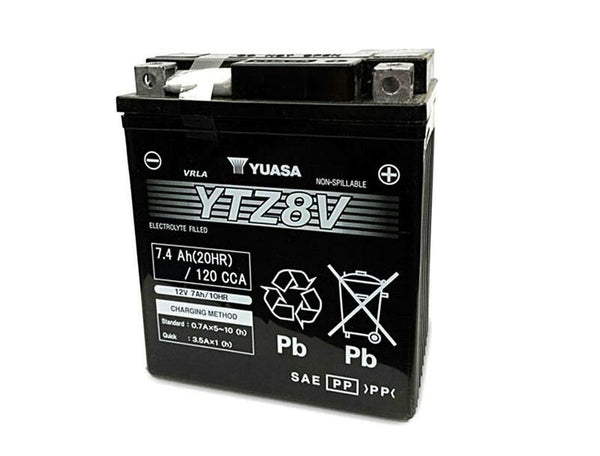 Yuasa onderhoud -vrije fabriek -geschikte batterij -YTZ8V