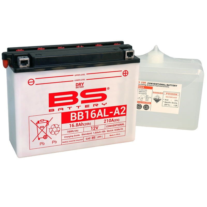 BS Battery Battery High Performance With Acid Pack - BB16AL -A2