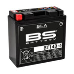 BS BATTERY SLA BATTERY MAINTENANCE FREE FACTORY ACTIVATED - BT14B -4