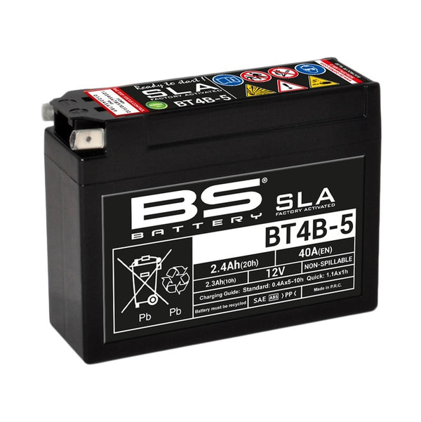 BS Battery SLA Battery Maintenance -Free Factory Activated -BT4B -5