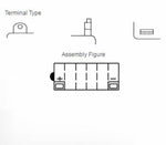 Yuasa-batterij conventioneel zonder zuur pack-12N12A-4A-1