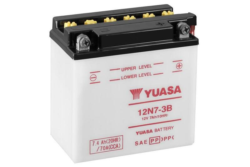 Yuasa Battery conventioneel zonder zuurpakket - 12N7-3B