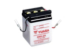 Yuasa -batterij conventioneel zonder zuurpakket - 6N4-2A