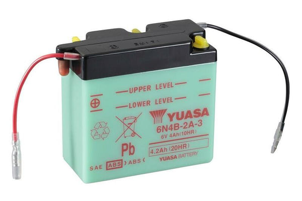Yuasa conventionele batterij zonder zure pakketten-6N4B-2A-3