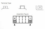 Yuasa Battery Maintenance Free met Acid Pack - YT12B -B