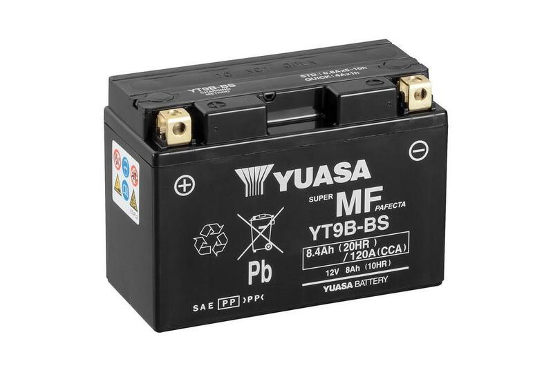 Yuasa Battery Maintenance Free With Acid Pack - YT9B -B