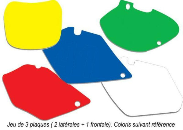 Blackbird plaatstickers zwarte Yamaha WRF250/450 3214/000006