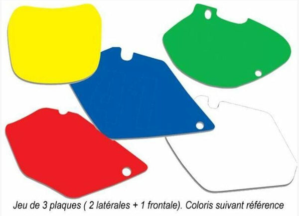 Blackbird plaatstickers groen Yamaha YZ125/250 3224/000008